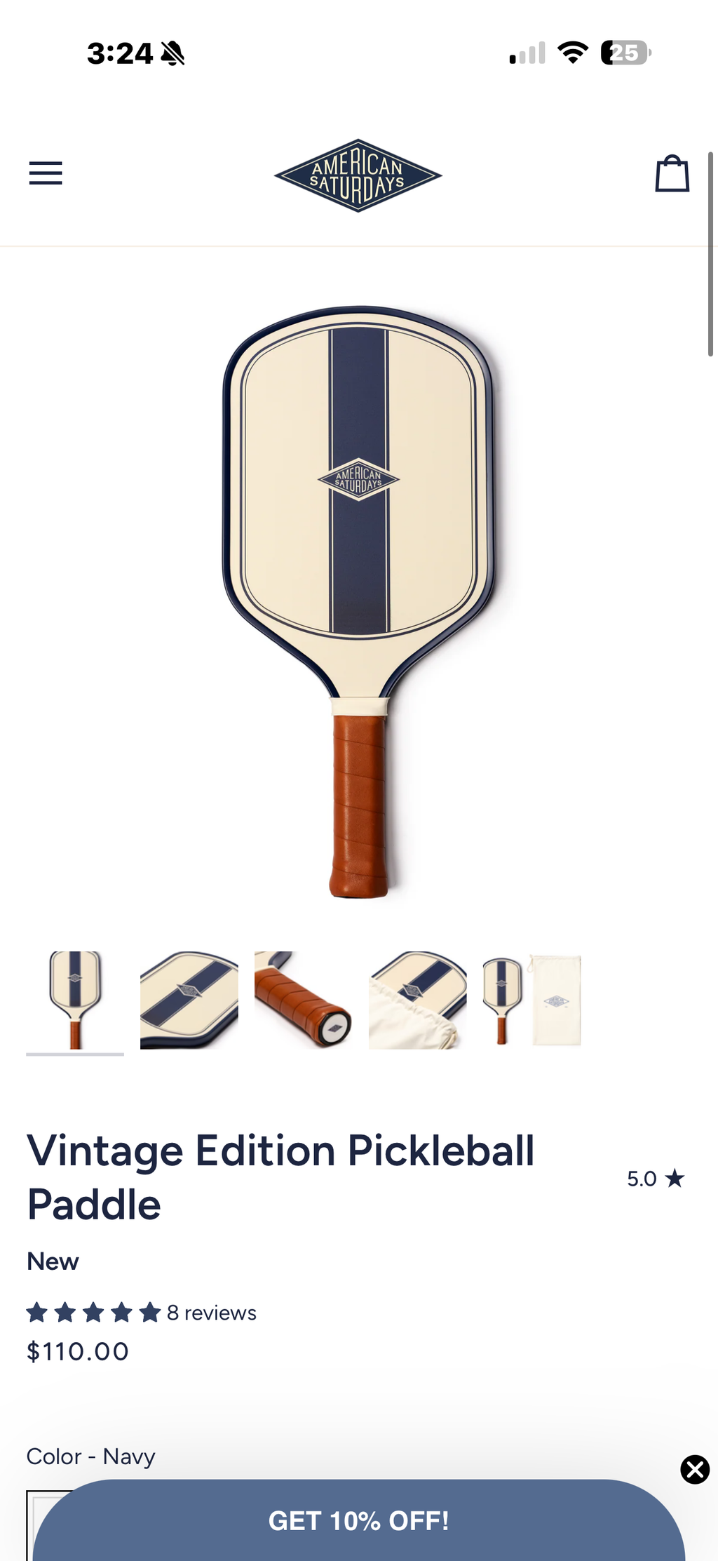 Pickleball paddle